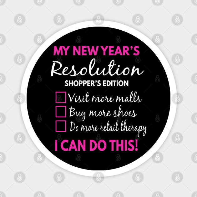 Happy New Year's Eve 2022 - Shopper's Edition Magnet by Moonsmile Products